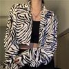 Leopard Print Cropped Jacket - Women's Long Sleeve Sun Protection Cardigan (Summer 2025 New Arrival)