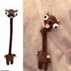 Funny Design Long Neck Animal Plush Pendant Cute Style Cartoon Plush Pendant  Gift For Girls