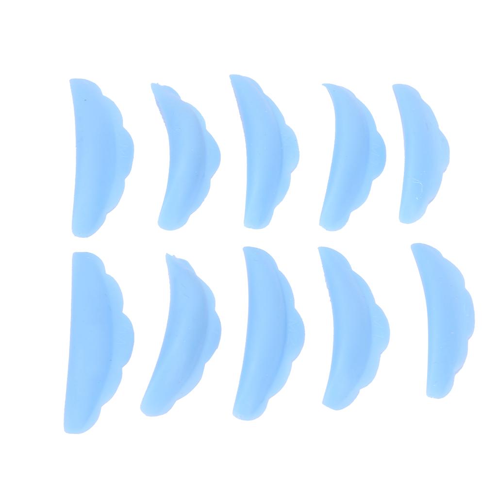 5 Par Silikonowych Podkładek do Trwałej Rzęs Podkładki do Liftingu Rzęs Profesjonalne Narzędzie do Podkręcania Rzęs