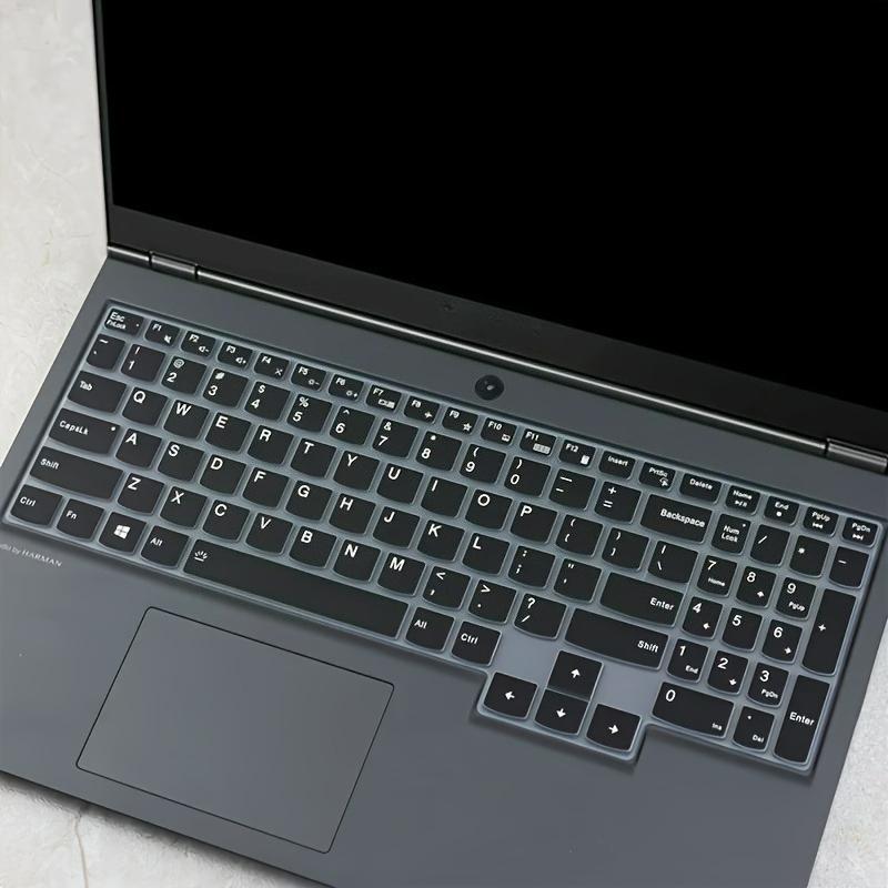 Silicone Keyboard Cover 15.6-inch Laptop Keyboard Protector Case Ultra-Thin, Suitable for Lenovo Legion R7000 R7000P Y7000 Y7000P R9000 Y9000P