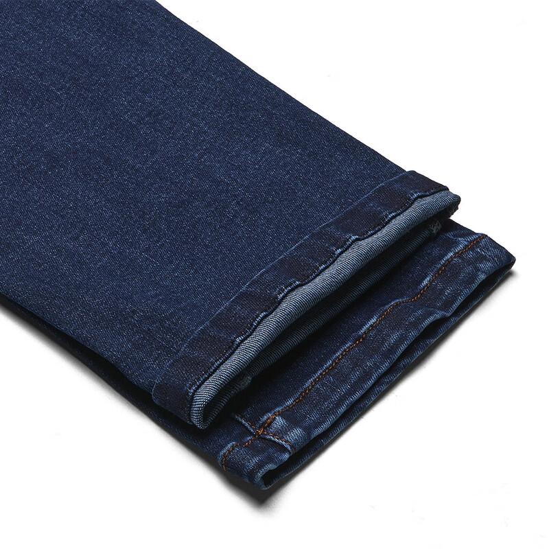 Septwolves Men's Washed Straight-Leg Jeans