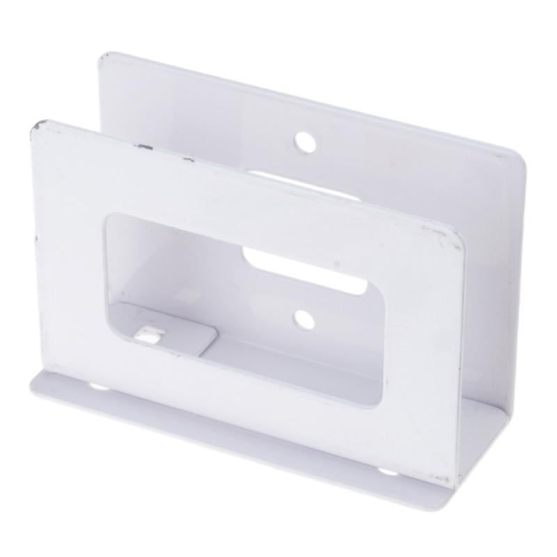 Lepicí nástěnný držák Elektronická polička Pro router TV box reproduktor Konstrukce z uhlíkové oceli Nevyžaduje vrtání