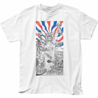 Dead Kennedys Bedtime Democracy Rock N Roll Tee White Unisex T-shirt