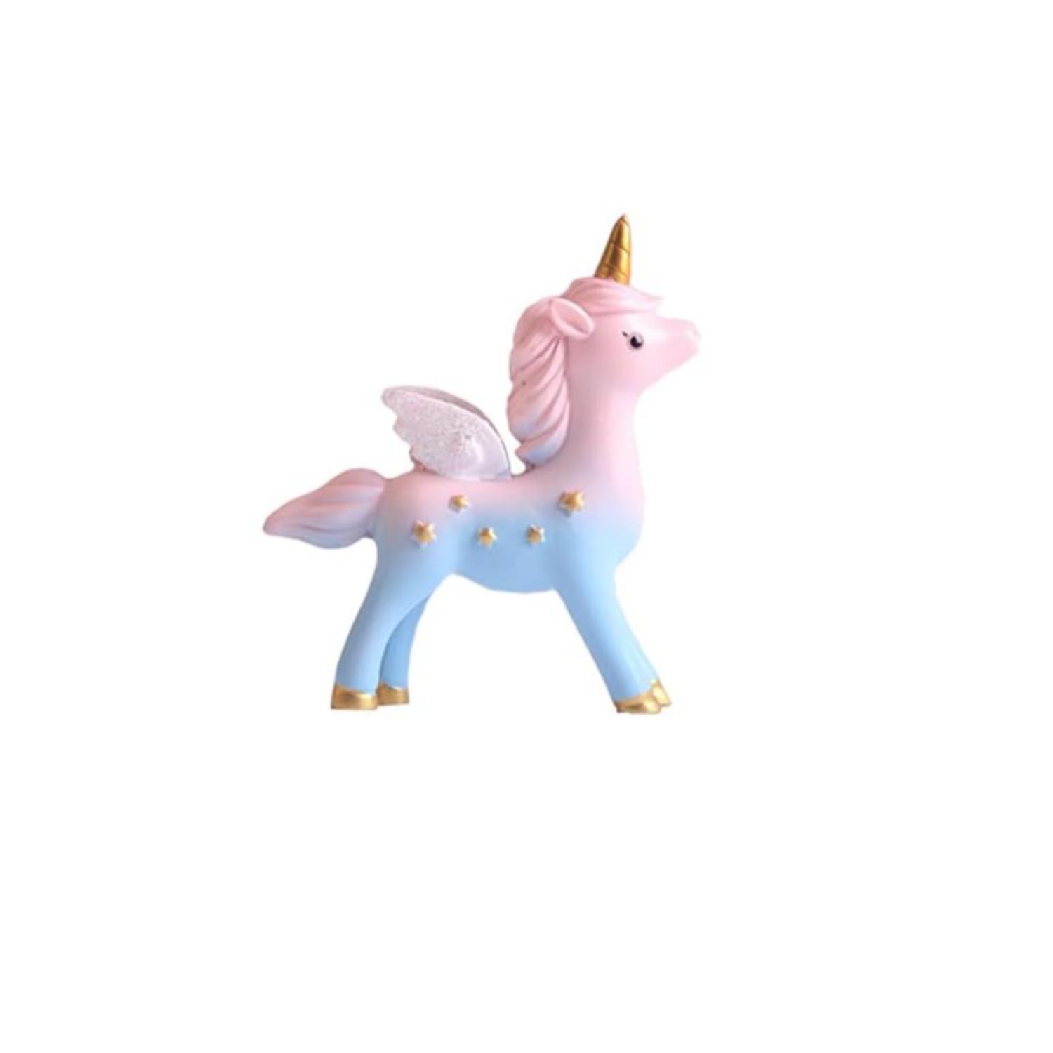 47PCS Unicorn Rainbow Cake Topper Unicorn with Rainbow Butterflies Unicorn Balls Happy Birthday Cake Decorations for Party