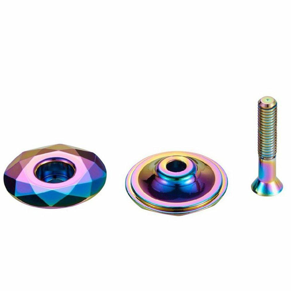 Bicycle Top Cap Bike Top Tube Cap Color Bicycle Top Cover W/Bolts