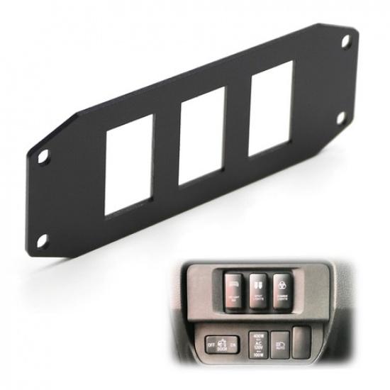 

Three Slots Switch Panel Bracket For 2016-up Toyota Tacoma, Fit 39x21mm Switches