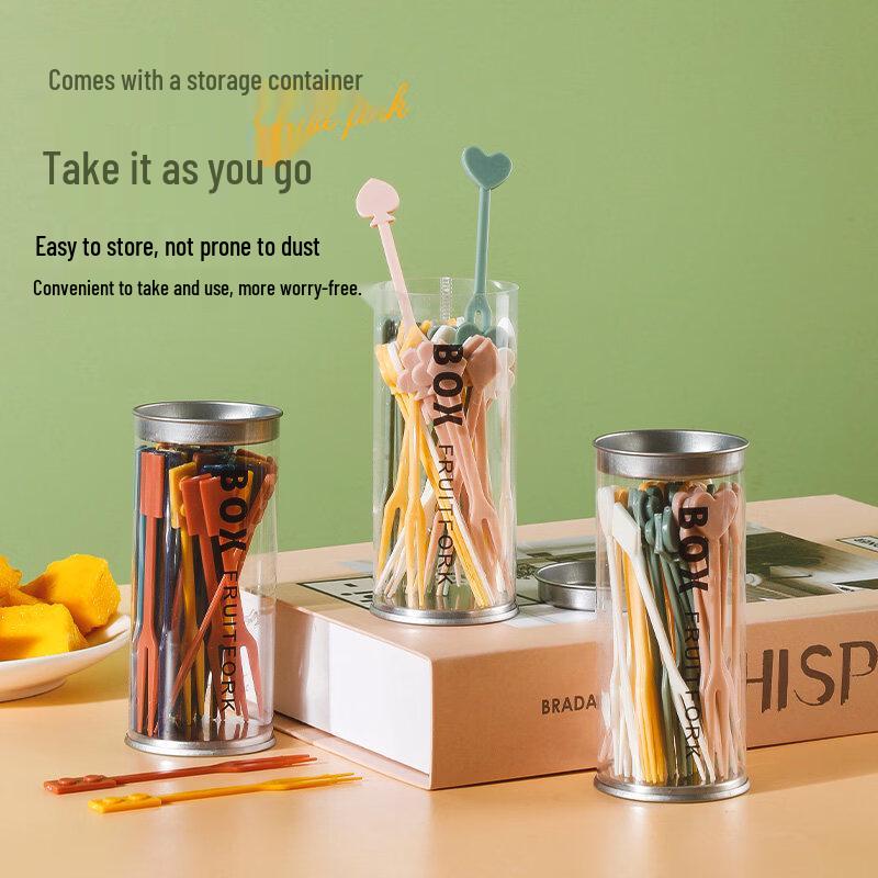 ZISIZ Premium Disposable Fruit Forks