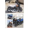 1/36 Alloy Motorcycle Model Decoration Locomotive Motorbike Toy Decor Simulation Racing Pull Back Car Children's Boy Toy Gift