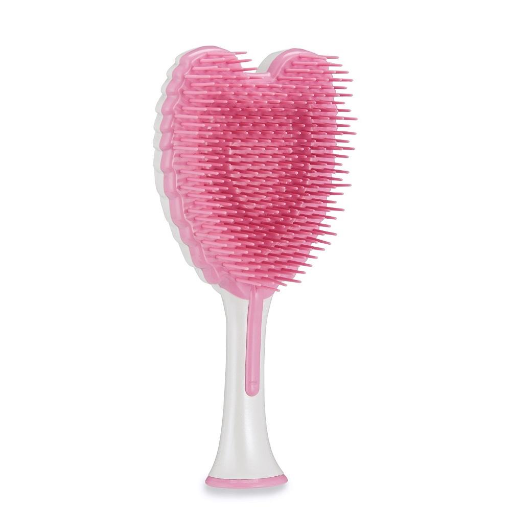 Tangle Angel Cherub 2.0 Detangling Hair Brush in Glossy White Finish