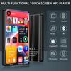 HD MP3 MP4-Player, tragbarer Voll-Touchscreen, Bluetooth 5.2, Walkman, 16 GB, eingebauter Lautsprecher, Musik-Player, FM-Radio, Aufnahme, E-Book