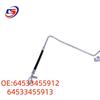 BMW E83 air conditioning pipe fittings: 64533455912, 64533455913.