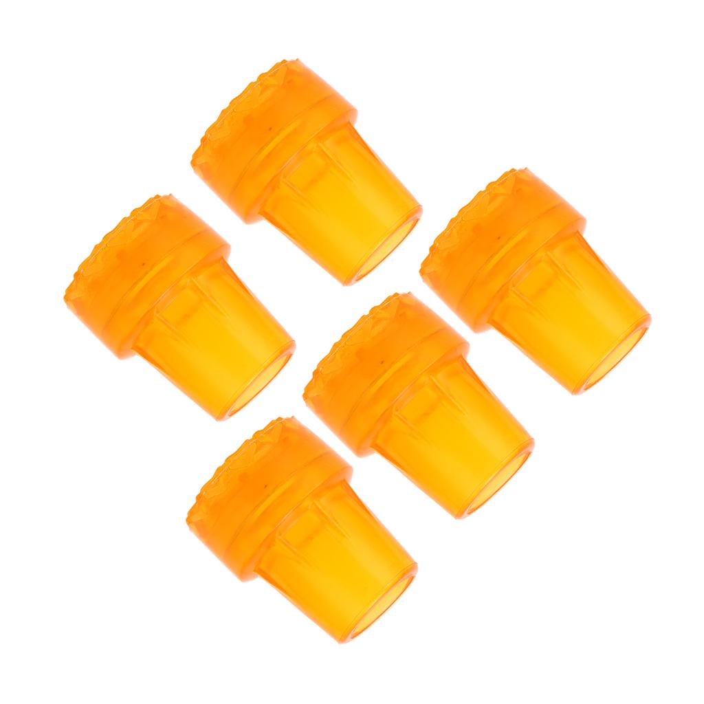 5Pcs 19mm Thicken Crutch Tip Skid Resistant Rubber Cane Tip Wearproof Crutches Accessories
