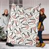 Baseball Theme Printed Blanket - Perfect for Couch, Bed, Travel & Outdoor Use | Machine Washable, Cozy & Durable.