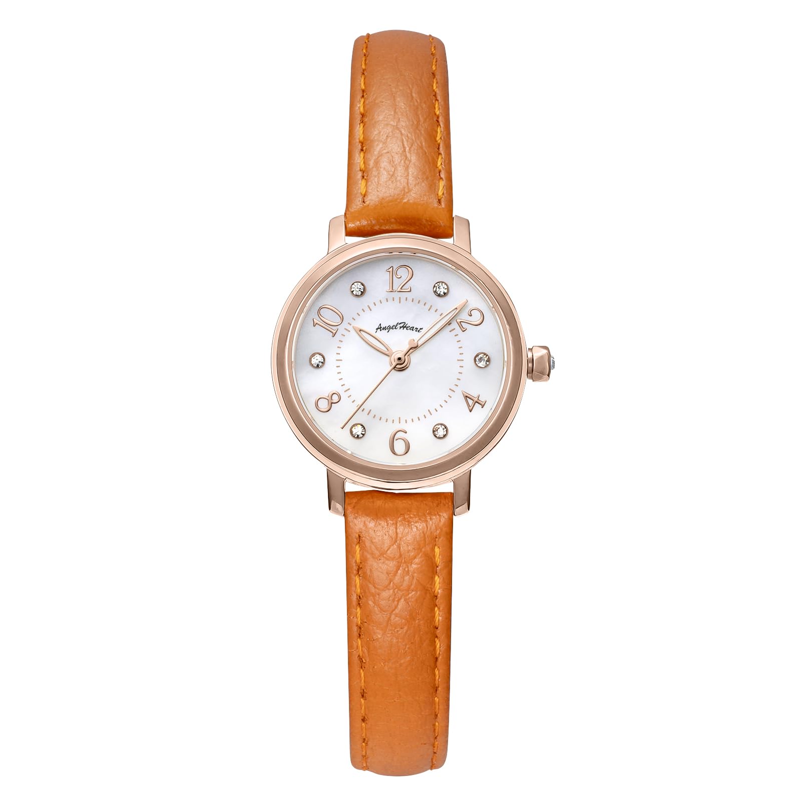 

Женские часы AngelHeart Twinkle Heart на солнечной батарее, сапфировое стекло, цвет белый, водостойкие, циферблат THN24P-BR-AM [Оригинал]