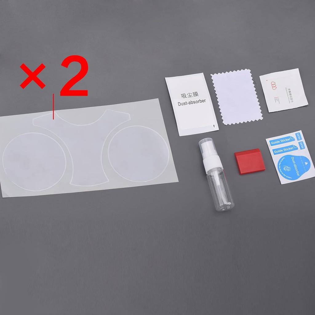 Motorcycle Gauge Protection Film, Set of 2, Compatible with Kawasaki Z900RS/CAFE (2018-2024) and Z650RS (2022-2024)