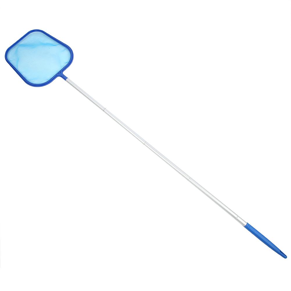 Profesionální bazénová listová mělká síťka Síťka na čištění listí v bazénu s odnímatelnou tyčí