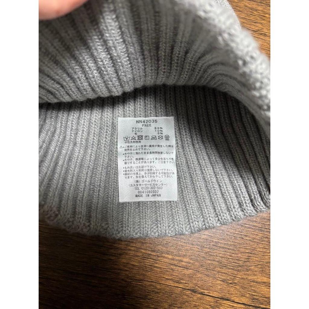 Used THE NORTH FACE North Face Knit Hat Gray (NN42035)