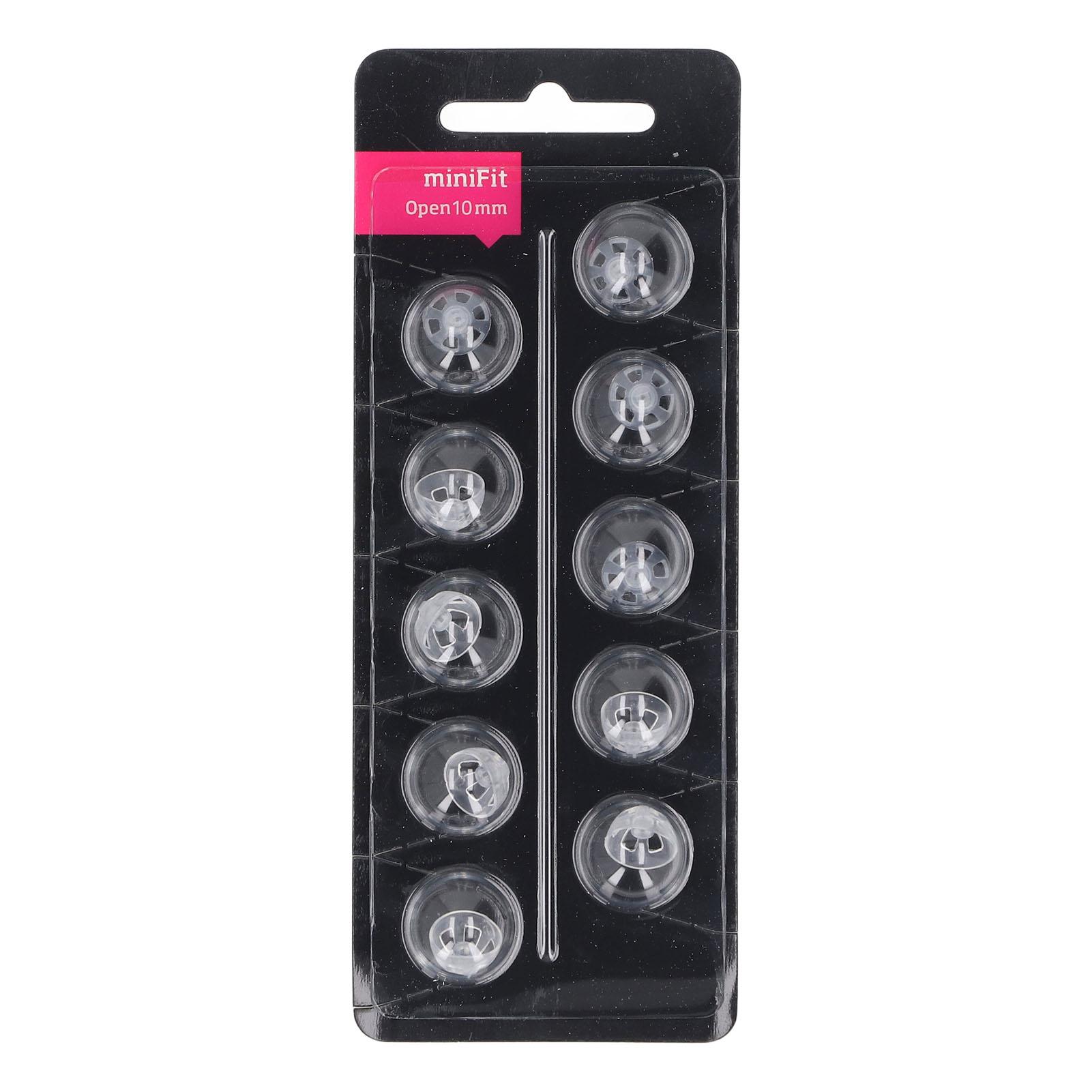 

20 шт. Куполов для слуховых аппаратов Открытый ушной вкладыш Высокопрозрачный Однослойный Силиконовый Слуховой