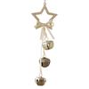 Christmas Pendant Decorative Star Bell Hanging Decoration Festive Atmosphere Indoor Outdoor Holiday Decor