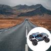 4 Wheel Drive 1 18 2.4G Remote Control Racing Car RC Model Toy (Blue)