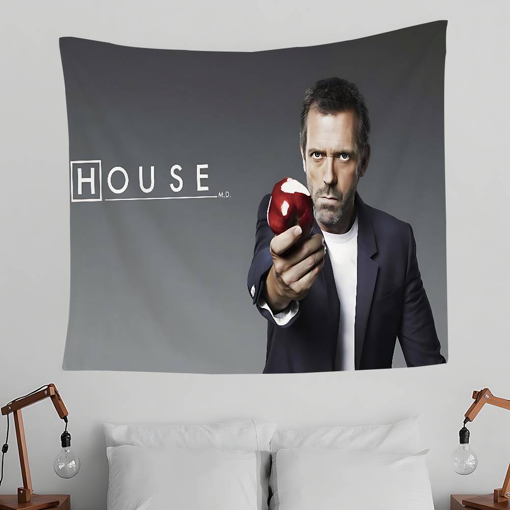 House MMD TV Tapestry Wall Hanging Tapestry Art Deco Blanket Curtain Hanging At Home Bedroom Living Room Decor