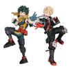 Figura Anime MHA Midoriya Izuku Figura de Acción Bakugou Katsuki figura Estilo de Combate Modelo Colección Muñeca Juguete Niños Niñas Regalos