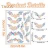Window Decal Rainbow Prism Window Decoration Reusable Beautiful Cloud Anti-collision Crash Glass Decal Party Favors