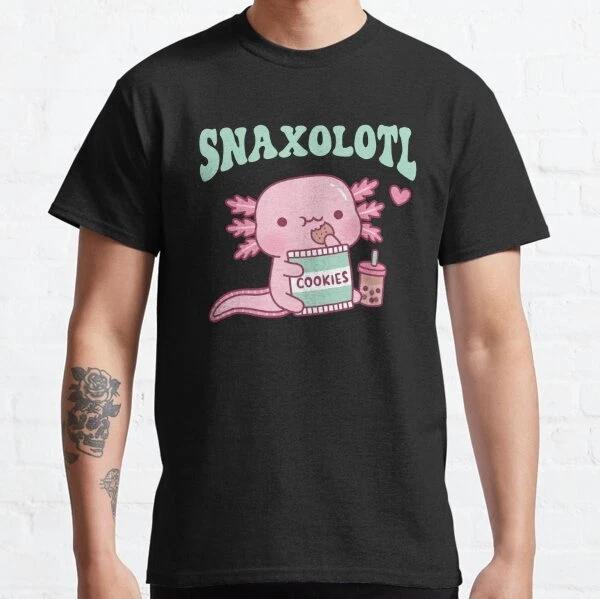 Funny Snaxolotl Snack A Lotl Like The Axolotl Classic T-Shirt S-3XL 4XL