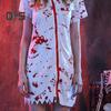 Halloween horror sangue enfermeira traje feminino masculino médico traje casal férias terror cosplay halloween role play traje