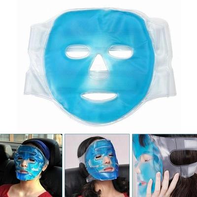 Masque rafraîchissant pour le visage, Anti-rides, masque de sommeil, thérapie chaude et froide, outil de soins du visage, Gel glacé, Pack de glace, soulage la Fatigue