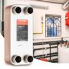 30 Plate Heat Exchanger 4*1-1/4" MNPT Ports 5"x 12" Brazed 316L St. Steel