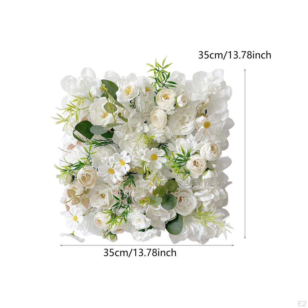 Flower Wall Panel Decorative Screen Easy To Install 3D Floral Backdrop for Baby
