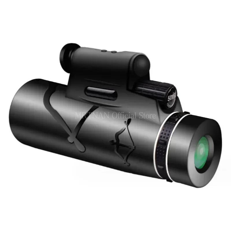 50x60 Powerful HD Zoom Bak4 Portable Powerful Binoculars Long Range Professional Telescope Monocular for Hunting