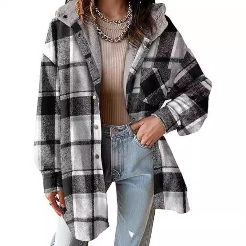 IHUASU Γυναικεία Vintage Casual Ζακέτες & Παλτό Φθινόπωρο Χειμώνας Μακρυμάνικα
