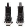 Spanish Trendy  Men Punk Chelsea Autumn and Winter New Western Cowboy Women's High Heel Square Head Short Boots