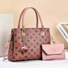 Classic Large Capacity Pu Handbag For Casual Travel And Daily Use