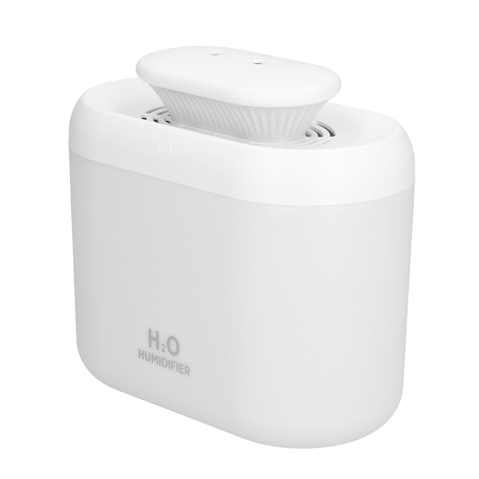 

Увлажнитель воздуха Mist Humidifier 3500 мл, бесшумный диффузор большой емкости с ночником для домашнего офиса, розовый белый