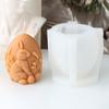 Handmade Silicone Easter Bunny Egg Candle Mold DIY 3D Easter Bowknot Egg Candle Mold Perfect Candle Soap Plaster Creations
