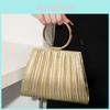 Damen PU Clutch Tasche mit gefaltetem Design für Abendpartys und den täglichen Gebrauch