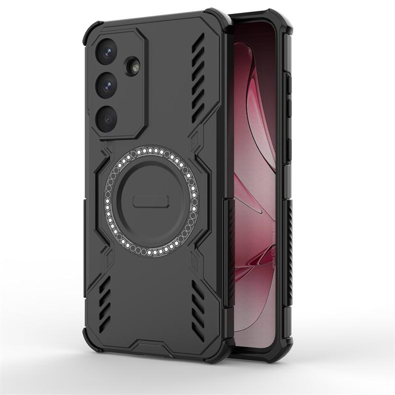 Armor Case For Samsung Galaxy S25 FE Magnetic Adsorption Wireless Charge Back Cover Samsung S25 FE Case For Samsung S25 FE Case
