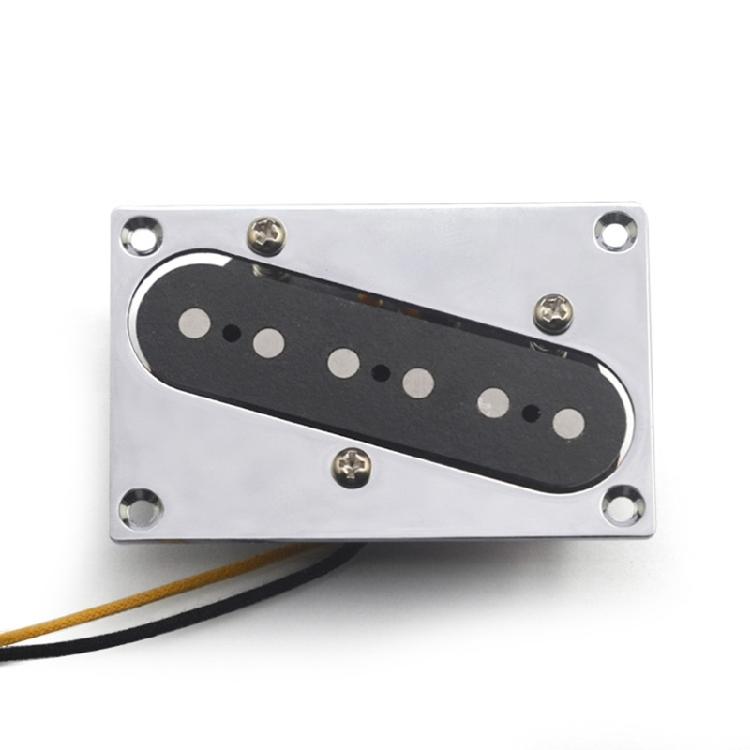 Heavy Type Chrome Pickup Frame 4 Reinforced Screws Enhances Stability For Guitar Bridge Pickup Assembly