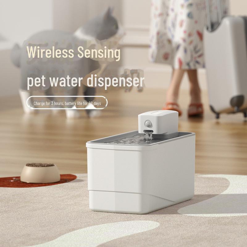 Automatic Pet Water Dispenser with Circulating Filter for Cats