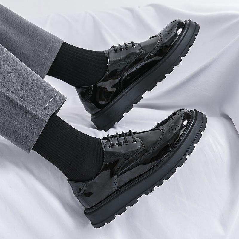 Business men's shoes Thick soled 38-45 luxury designer styles Business Daily Party Office Plus Size New hot selling adult shoes