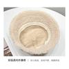 Women's Plush Hat Winter Warm Fisherman Hat Versatile Cute Little Bear Basin Hat