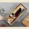 Exquisite Dip Pen Set Wax Stick Set Calligraphy Feather Pen Kit 10Pcs Replacement Nibs for Invitations Letters Writing