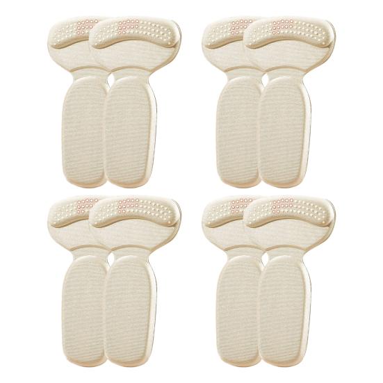 2/4 Pairs Shoes Heel Pads Anti-Slip Heel Liner Protectors Cushion Too Big Loose Shoes Heel Inserts Filler Blister Prevention Pain Relief Heel Grips
