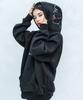 [M] [S/S/F] Peek-A-Boo Hoodie H04-Black