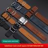 18mm Metall Edelstahlring Herren Uhrenarmband Für Casio W218H/AE-1200/1300/SGW-300 A159/A158 AQ-S810W Echtes Leder Armband