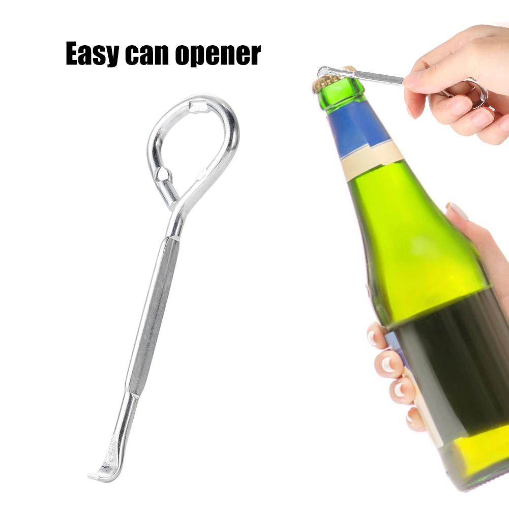 Portable Paint Bucket Jar Can Opener Multifunctional Beer Bottle Opener Manual Portable Paint Corkscrew for Kitchen