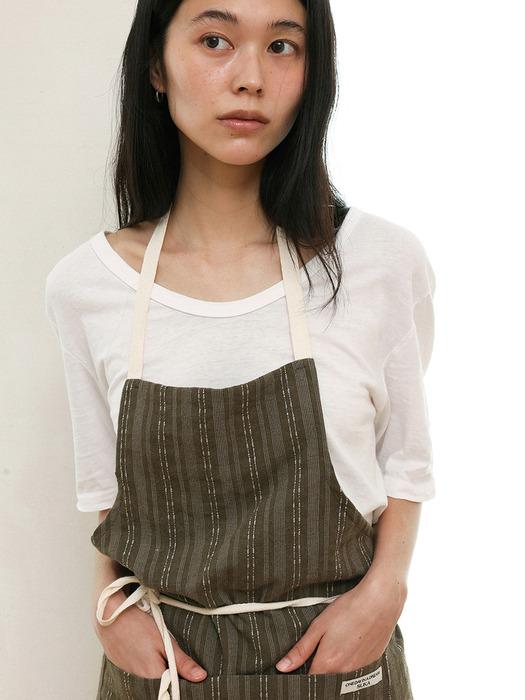 LOVE Noah apron - khaki khaki